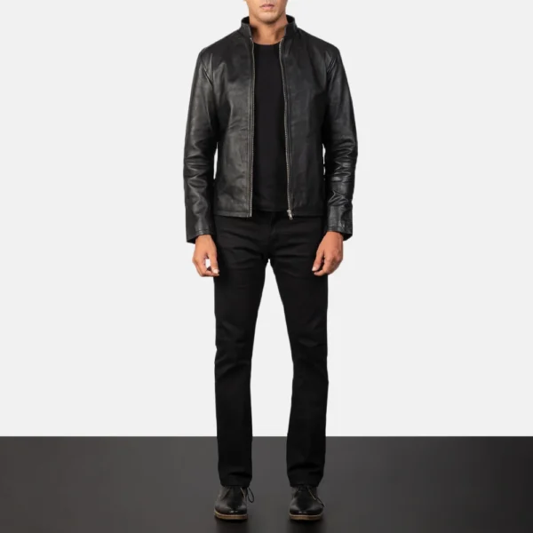 Alex Black Leather Jacket