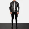Dean Black Leather Jacket