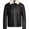 Robert Black Leather Jacket