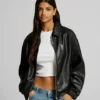 Womens Faux leather jacket