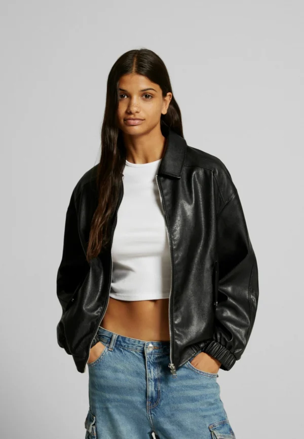 Womens Faux leather jacket