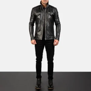 Hudson Black Leather Jacket