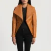 Lee Tan Leather Jacket