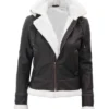 Rachel Aviator Leather Jacket