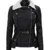 Verona Black Leather Jacket