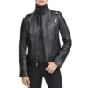 Ginevra Moto Leather Jacket