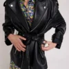 Belfa Black Leather Jacket