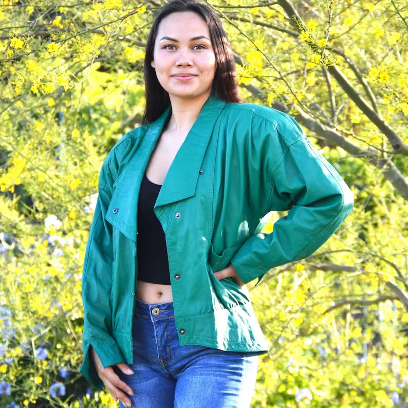 Green Leather Jackets