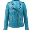 Kennedi Womens leather Jacket