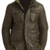 Rustic Brown Leather Jackets