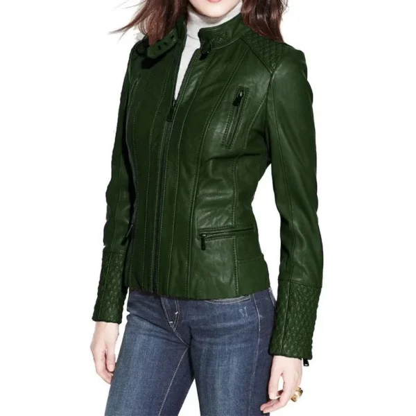 Daisy Leather Jacket