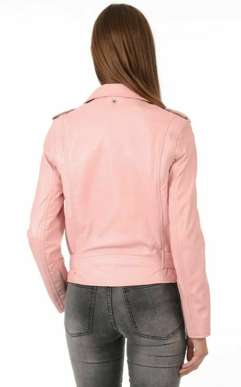 Katie Pink Leather Jacket