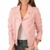 Katie Pink Leather Jacket