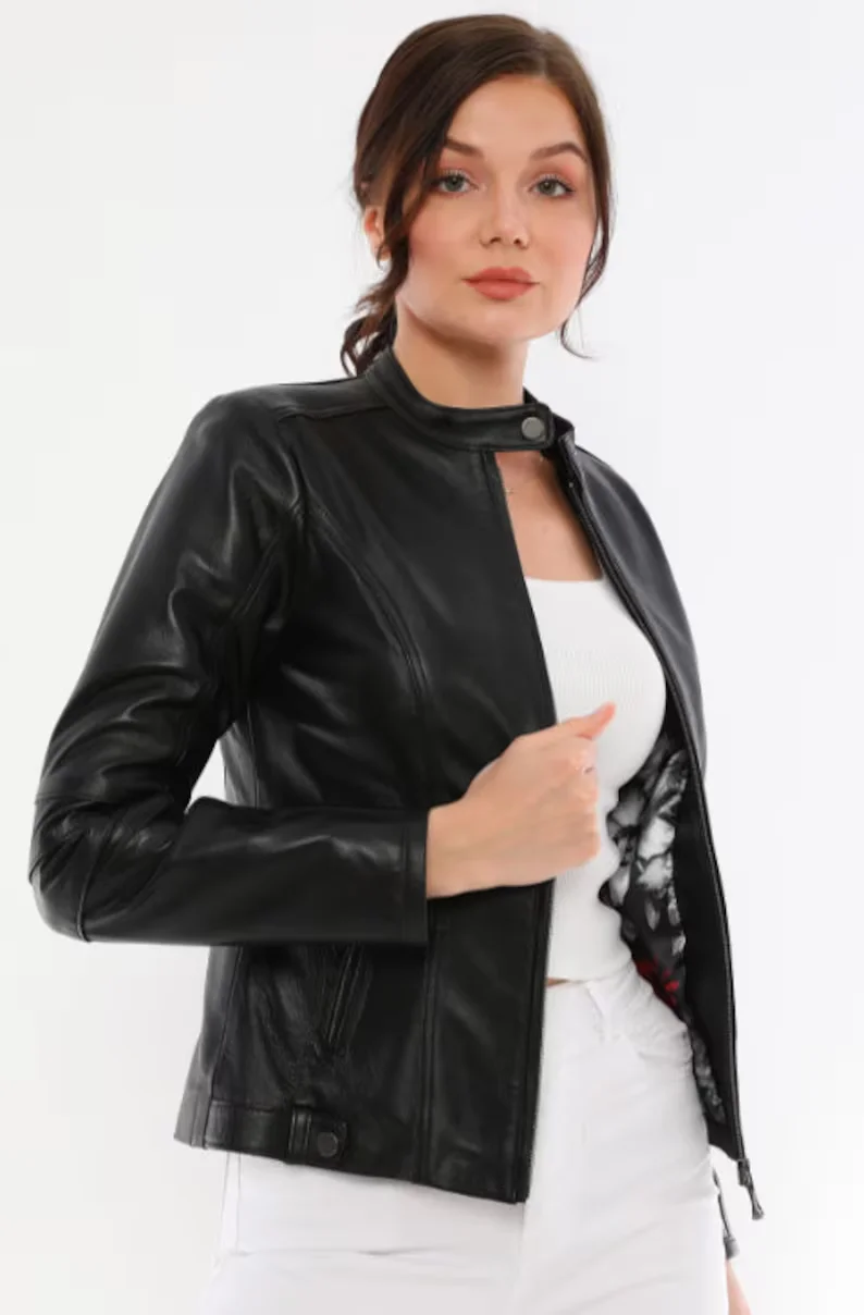Selena Womens Leather Jacket