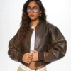 Elixir Women Leather Jacket