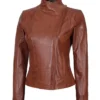 Carrie Womens Leather Jacket