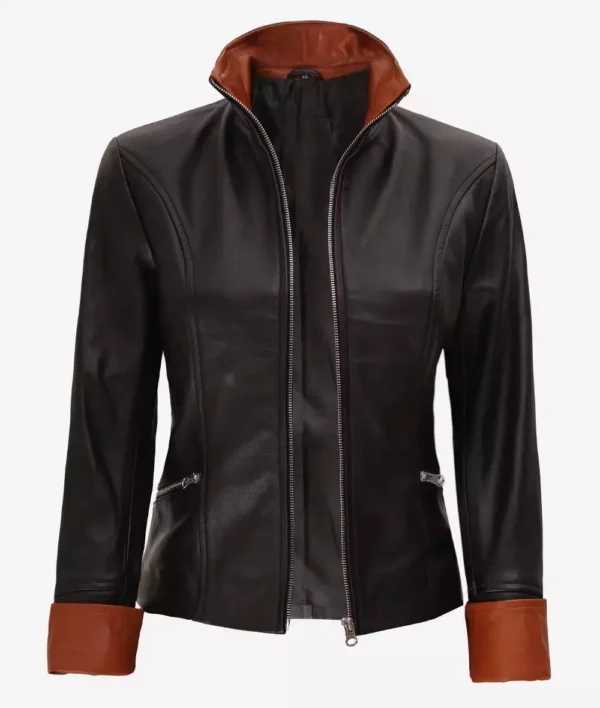 Casual leather Jacket