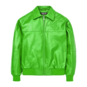 Green Jackets Pelle Pelle