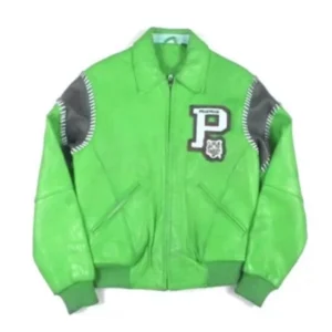 Green Jacket Pelle Pelle